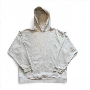 SKIMS Women’s Oversized Gray Cotton Blend Hoodie - Size Small